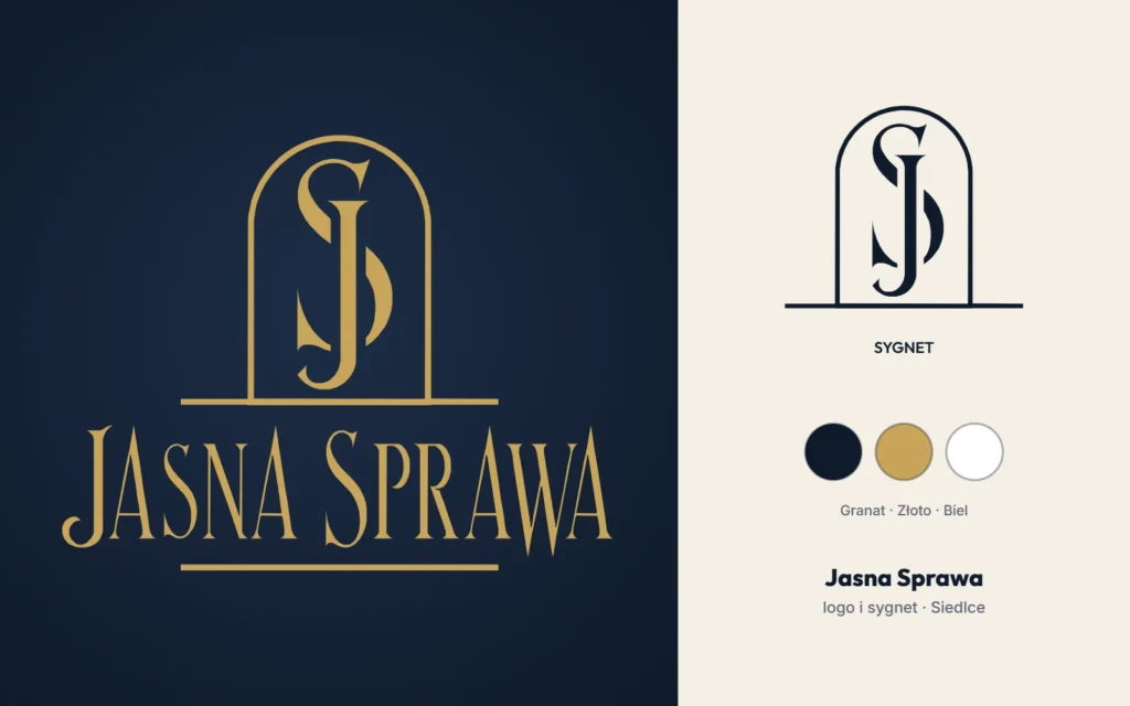 Logo Jasna Sprawa – projekt logo i sygnetu