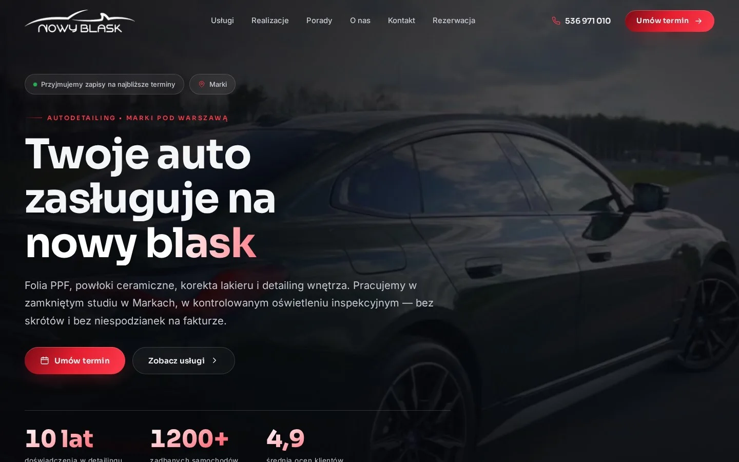 Przykładowa realizacja WłebNaStart